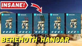 ALL BEHEMOTH HANGAR - WAR ROBOTS - Skirmish Mode - WR Gameplay