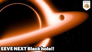 Make a Black hole with eevee in Blender 4.2 - Blender Tutorial + project files