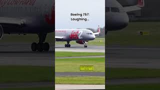 Boeing 757 speaks to Tupolev TU-204 #planes #aviation #avgeek #boeing  #tupolev #funny