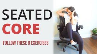 8 Best Seated Core Exercises (Full Chair Workout!)