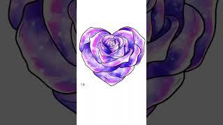 Petal by petal, peace unfolds  Watch this satisfying rose painting come to life.
