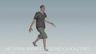 Houdini Anim & Rigging Tutorial - Use Motion Capture Data