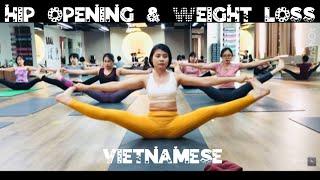 Beginner Yoga for Hips opening flexibility and weight loss