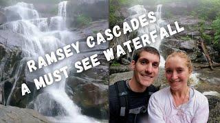 Ramsey Cascades in Great Smoky Mountains National Park| Tallest waterfall in the park, over 100ft