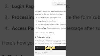 COMPLETE Website Login System with CHATGPT in 30 Seconds! "