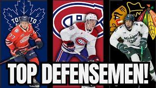 Top 16 Defense Prospects in the NHL