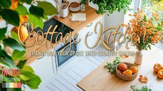 New Cottage Kitchen Decor Trends: Fall 2024 - Transform Your Space with Country Charm