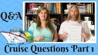 EECC Travels Q&A - Cruise Questions Part 1