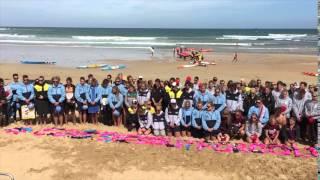 Surf Lifesavers pay respect to Cole Miller