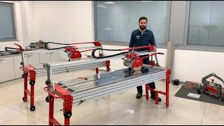 A Full Product Demo of Montolit’s F1 Brooklyn Professional Bridge Wet Tile Saw