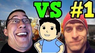 WIN FREE CAR FROM MARKIPLIER AND FRIENDS?! | KevGuuey Vs Markiplier PUBG - Part 1