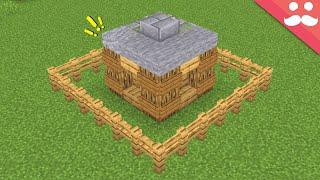 I Made the Smallest Safe House in Minecraft