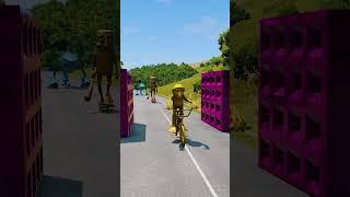 Wacky Italian Racers Crash Into Brainrot Bollards and the  Fist – Pure Chaos in BeamNG.drive!