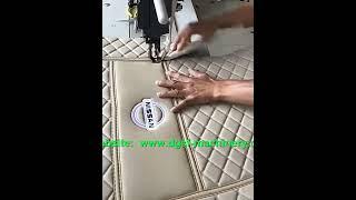 Long Arm Double Needle Tarpaulin Industrial Sewing Machine DS 6620 2