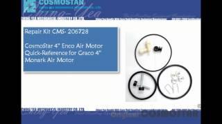 Cosmostar Spray Equipment Parts Quick-Reference for Graco