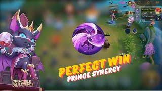 MAGIC CHESS MLBB #7 | HOW TO PERFECT WIN WITH PRINCE SYNERGY |  COMMANDER MAVIS SKILL 1