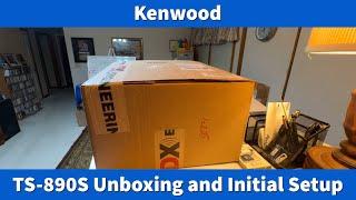 Kenwood TS-890S: Unboxing and Initial Setup (Video #1) #kenwood #hamradio #ts890 #unboxing