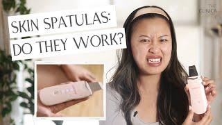 Do SKIN SPATULA SCRUBBERS work? Benefits of Physical Exfoliation + How to Use & Review | Beauty Tool