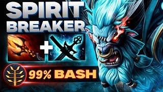 32 Kills Spirit Breaker One Shot Dagon Rampage | Dota 2 Gameplay