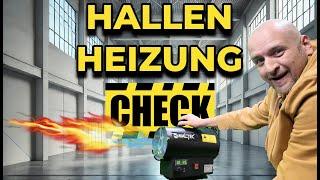 Gasbetriebene Hallenheizung im Test – Effiziente Wärme für Werkstatt & Garage! | Amazon Review