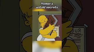 Homer's untold secrets.#simpsons