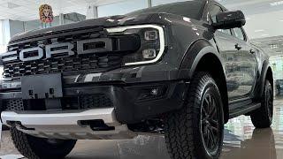 NOVA FORD RANGER RAPTOR 2024 MOTOR V6 TURBO GASOLINA, ANDA NO FORA DE ESTRADA VIOLENTO, VEJA!