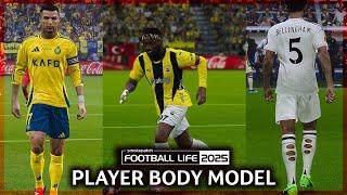 Football Life 2025 - AIO Player Custom Body Model by Moiduran