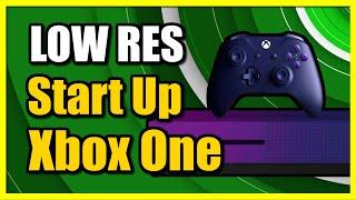 How to Start Xbox One into Low Resolution Mode to FIX NO SIGNAL (Easy Tutorial)