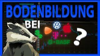 Bodenbildung bei Apple, VW, BASF usw. ? | Dax Trading Schule