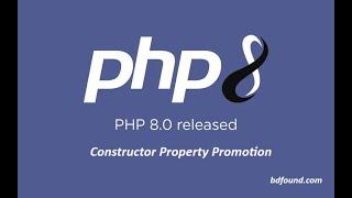 New Features - Constructor Property Promotion in PHP 8