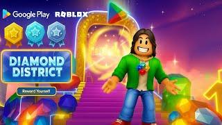 شرح كامل لحدث Diamond Roblox الجديد في جوجل بلاي سيرفر أمريكا وإظهار الصندوق لربح نقاط التشغيل