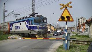 Spoorwegovergang Smederevska Palanka (Смедеревска Паланка) (SRB) // RR-crossing // Железнички прелаз