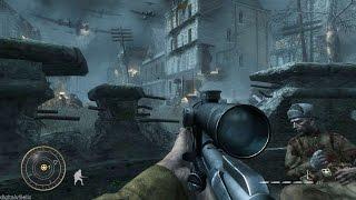 Great Sniper Mission from Call of Duty World at War ! Vendetta. Best Games on PC