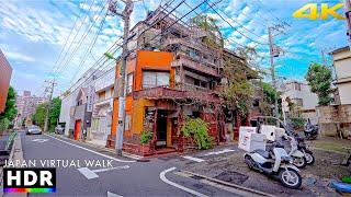 Suburban Tokyo Walk in Sakurajōsui, Japan • 4K HDR