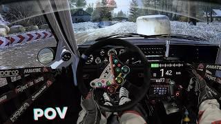 Winter Rally Poland in the NEW WRC 24 Looks AMAZING! | Fanatec DD+