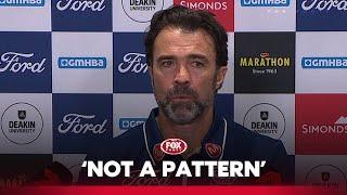 “NOT a Disaster"Scott defiant after emotional loss | Geelong Press Conference