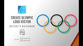 create Olympic logo Vector | Affinity Designer