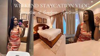 WEEKEND STAYCATION VLOG @ BOARDROOM APARTMENTS| LAGOS LIVING| Omotola Igbenoba