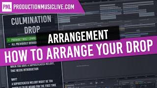 How to Arrange THE DROP in Electronic Music - Lesson out of Arrangement Course