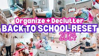 2024 Ultimate Back-to-School Cleaning Motivation| Organizing and Decluttering-Jessi Christine