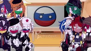 Countryhumans react to // gacha // countryhumans // Warning: Ships. // gacha memes