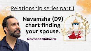 Relationship series part:1 - Navamsha (D9) chart finding your spouse.