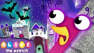 Olive the Ostrich - The Spooky Castle | Full Episodes | #Halloween