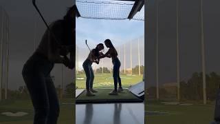 Happy #nationalgirlfriendday ! #tb to my gf’s first golf lesson  #ytshorts