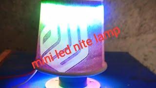 led small night lamp making at home #vairalvideo #vews #mr.kishan hacker