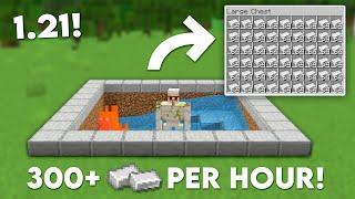 Minecraft EASY Iron Farm in Bedrock 1.21 (MCPE/Xbox/PS4/Nintendo Switch/Windows10)