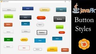 JavaFX CSS Button Styles Free Download stylesheet