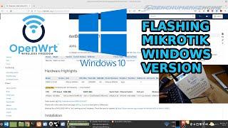 Openwrt - Cara Full Flash dan Setting Mikrotik RB951Ui 2HnD - Windows Version