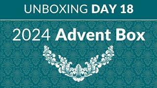 Unboxing Day 18 of the 2024 Sallie Tomato Advent Box!