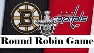 НХЛ Плей-офф 2020/ Бостон VS Вашингтон/Обзор матча/ 10.08.20/Boston Bruins vs Washington Capitals